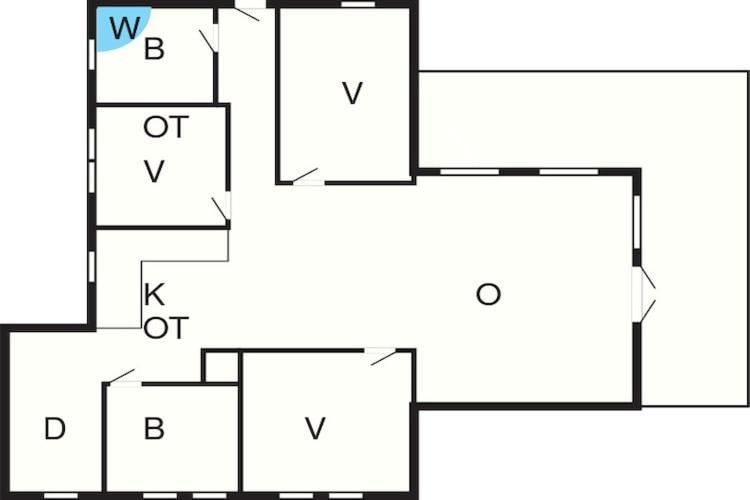 6 Person Holiday Home In Ansager エクステリア 写真